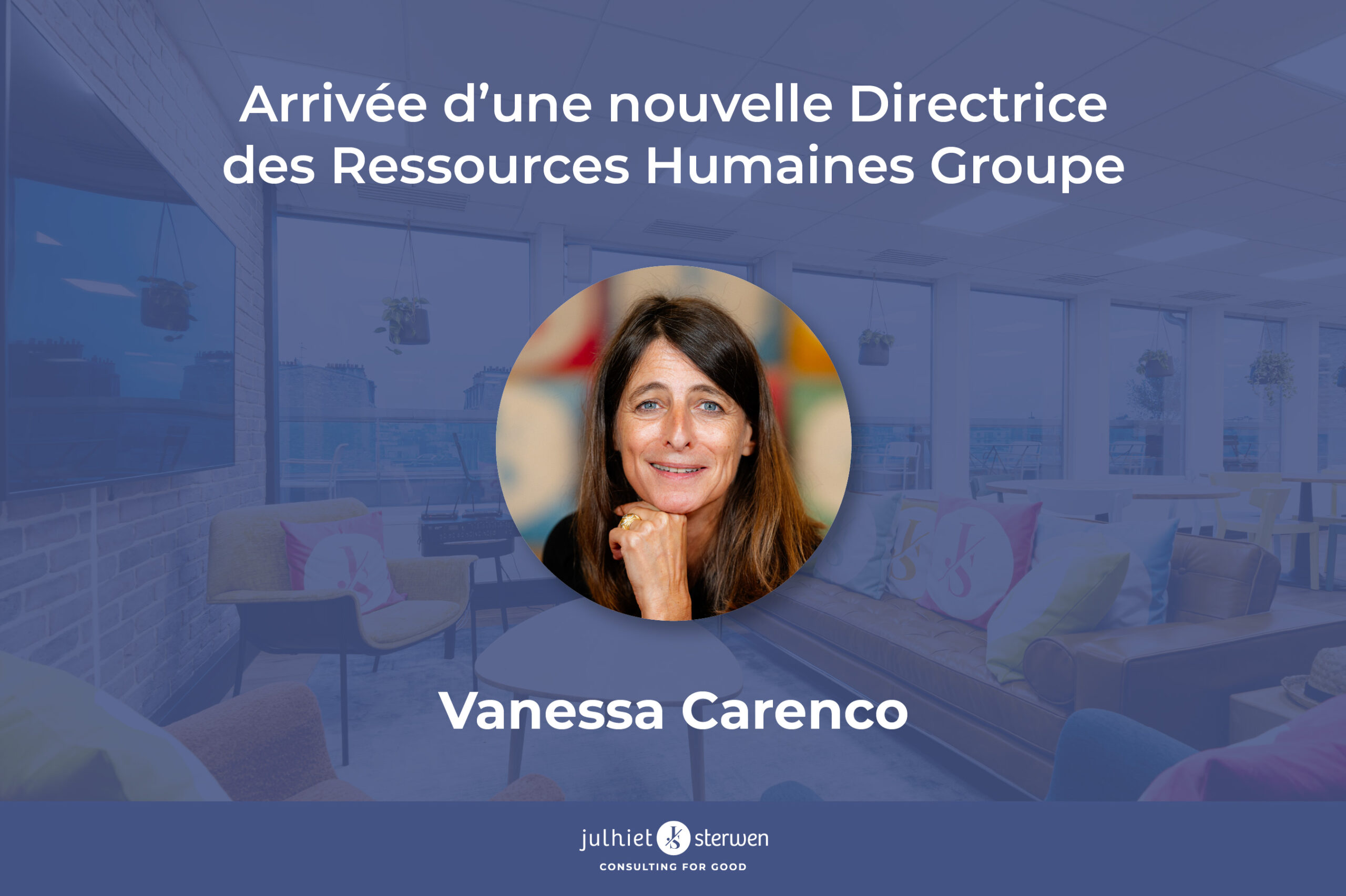 Vanessa Carenco, DRH Groupe de Julhiet Sterwen